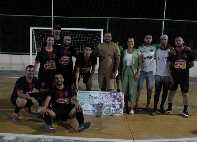 Racha dos Bairros em Mata Verde: Celebrando o Futsal e Investindo no Esporte Local